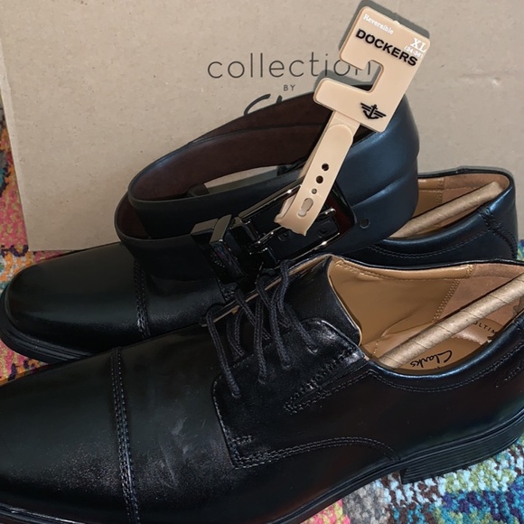 Mens 7 1/2 Clarks Tilden Cap Oxford shoes main image 5